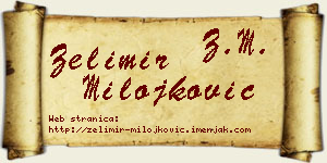 Želimir Milojković vizit kartica